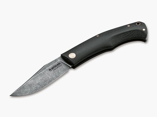 Cuchillo de bolsillo Boxer EDC Black Slipjoint 42a conforme a la ley