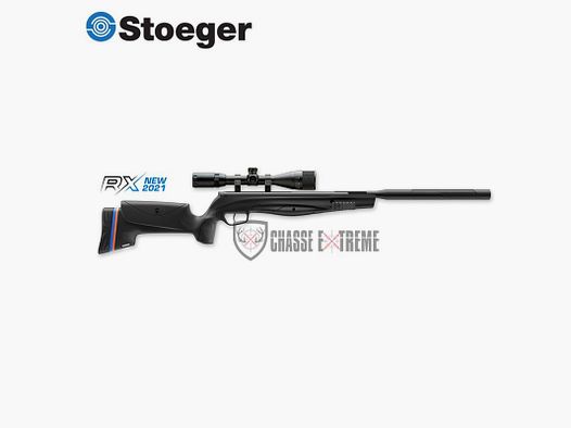 Carabina Stoeger RX20 TAC Silenziatore Nero Combo 19,9 Joules Cal. 4,5 mm