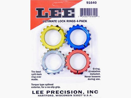 LEE Ultimate Lock Rings 4 Pack #91640