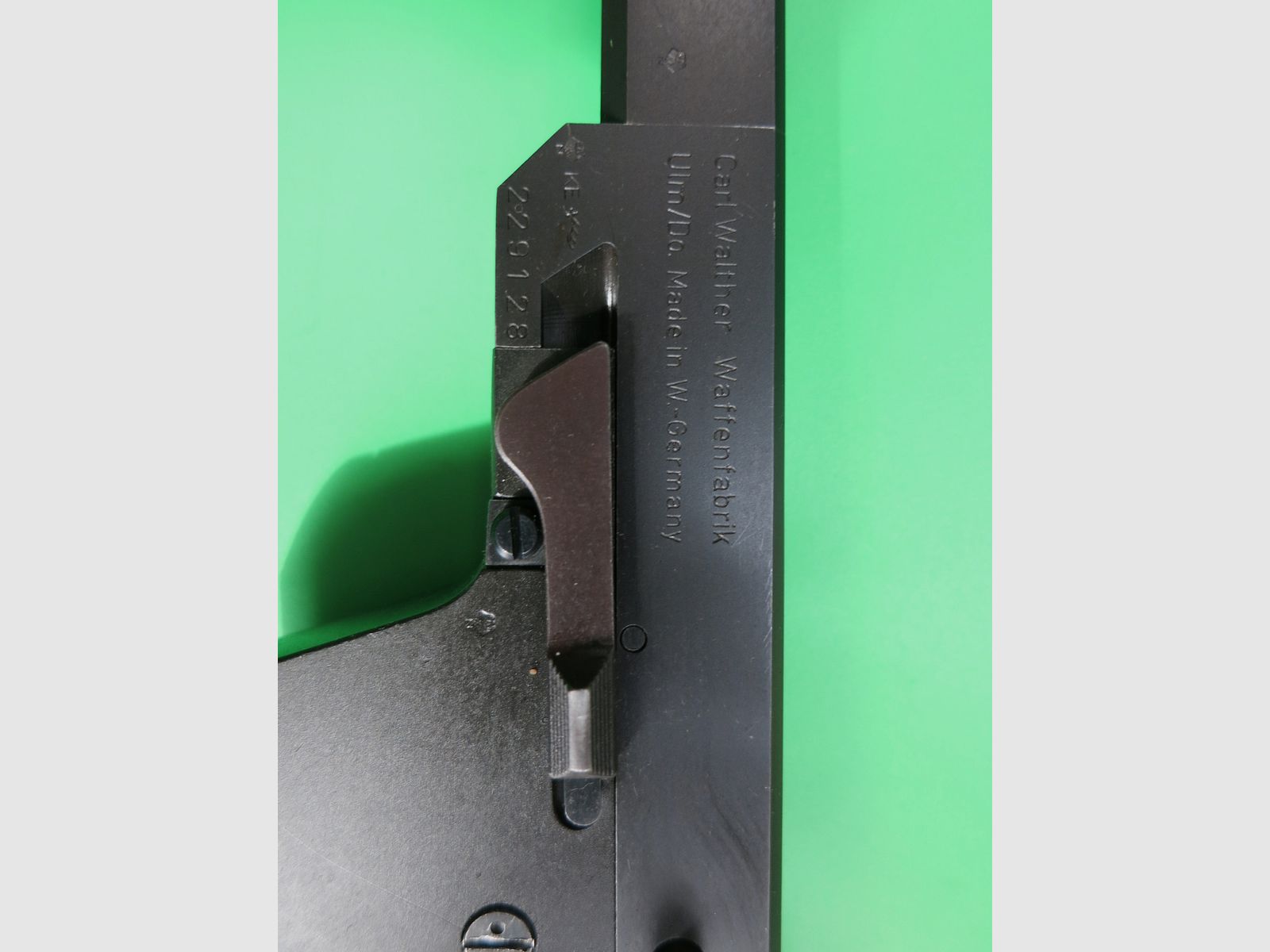 Sport-Pistole Walther GSP Kaliber .22lr, Sport-Griff, weltweit beliebteste Sportpistole, aktuelle Abzugsgruppe      #49