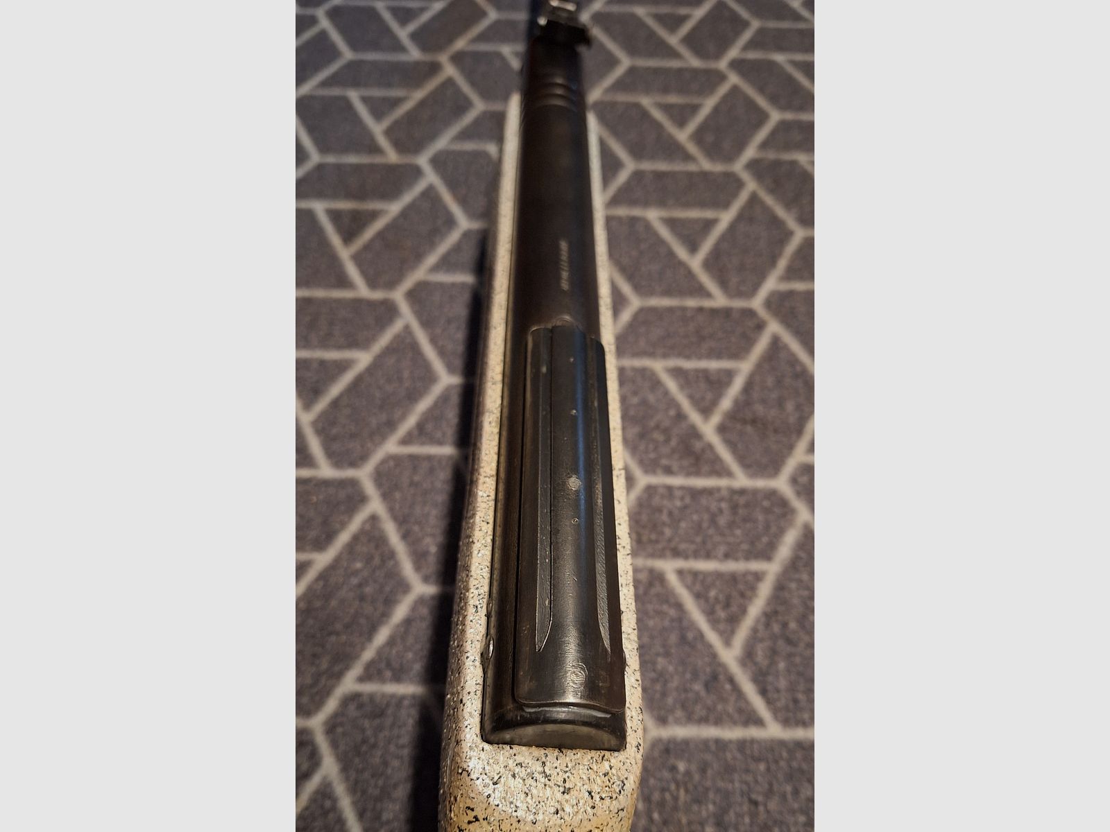 Haenel III-60 "Q1" carabina de aire DDR con scope. ¡pieza única para coleccionistas!