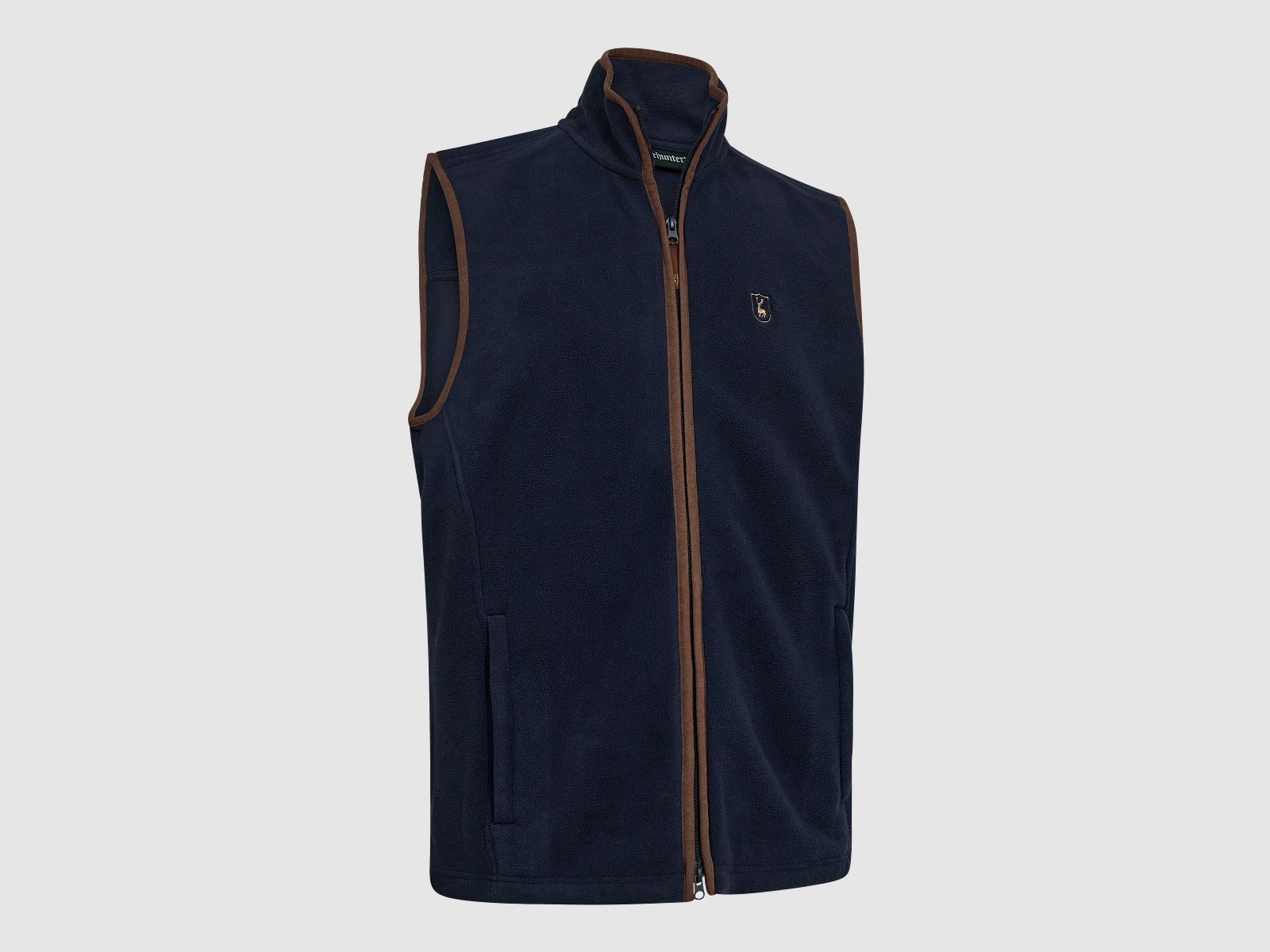 Deerhunter Cumbria Fleece Weste Herren Dark Blue L