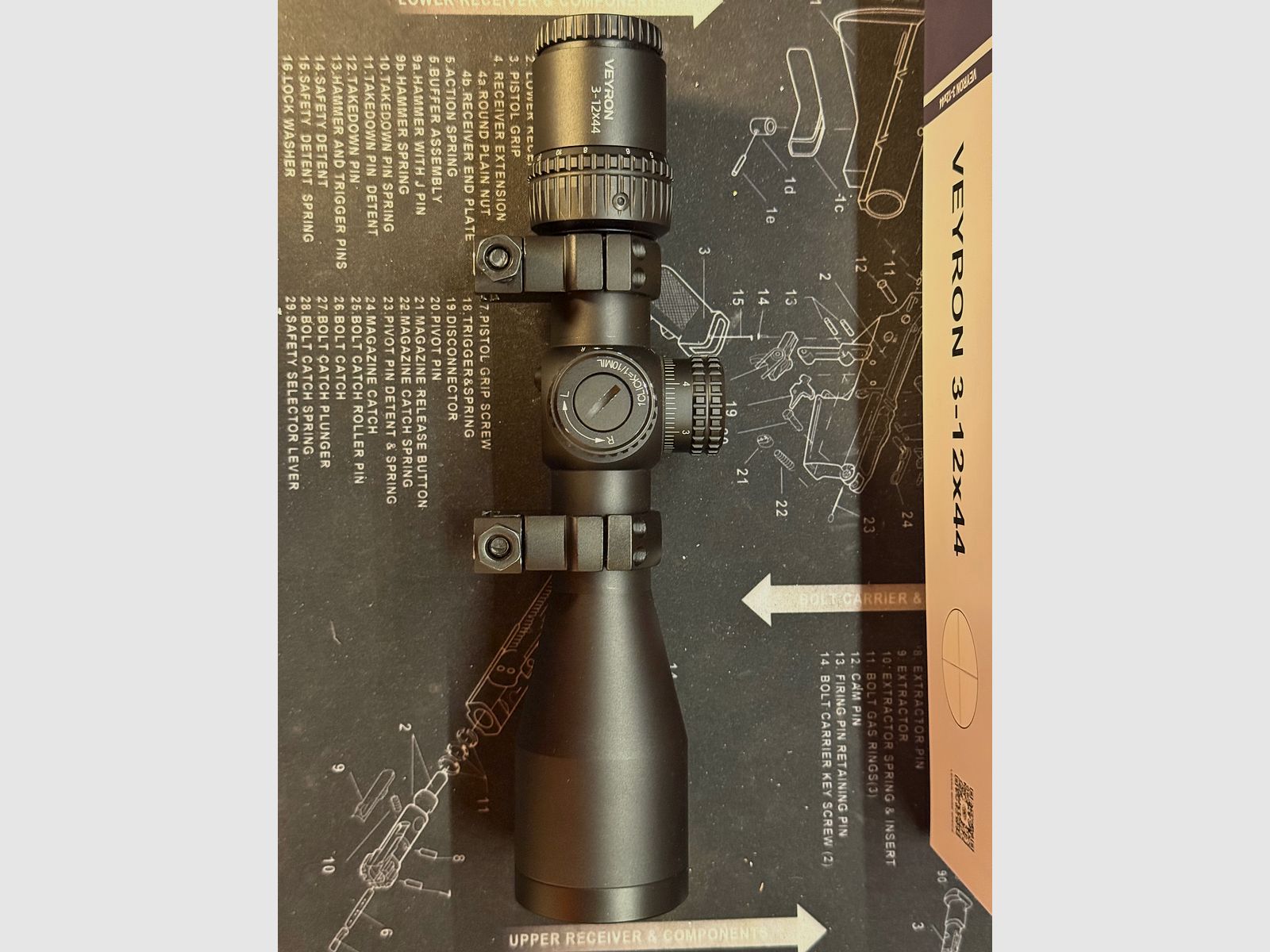 VectorOptics Veyron 3-12x SFP Zielfernrohr.