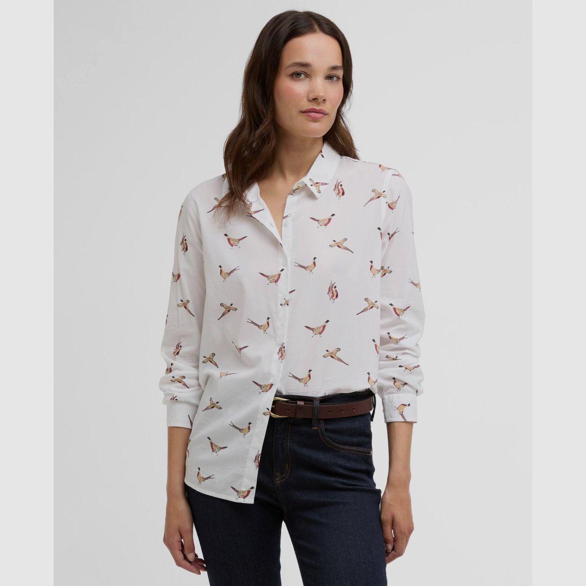 BARBOUR Bluse Safari Pheasant Print