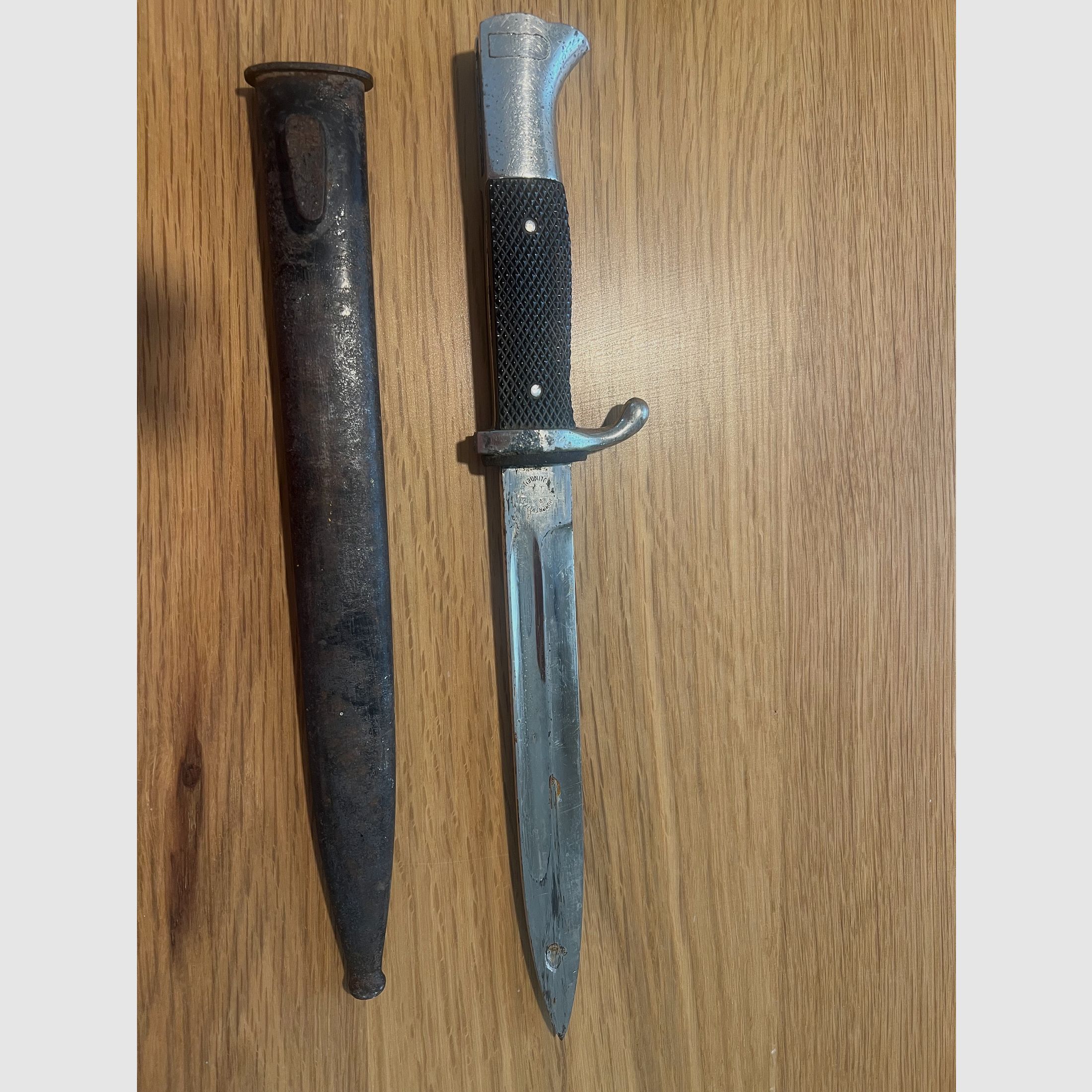 K98 Extra bayonet / Robert Klaas Solingen bayonet with sheath