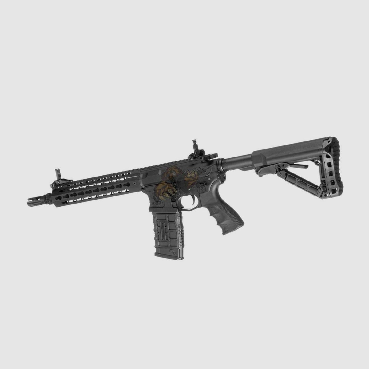 G&G CM16 SRL with ETU in Black Airsoft S-AEG free from 18