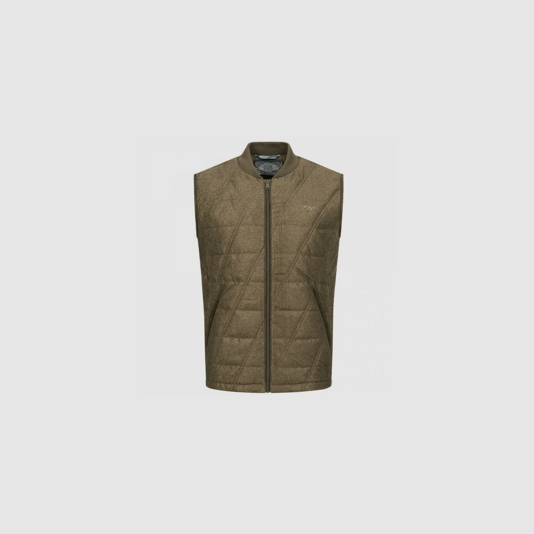 Blaser Gilet vintage da uomo Victor marrone scuro mélange, immagine 1 di 4