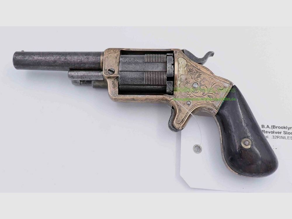 B.A.(Brooklyn Arms & Co) N.Y. Revolver Slocum Patent 1863