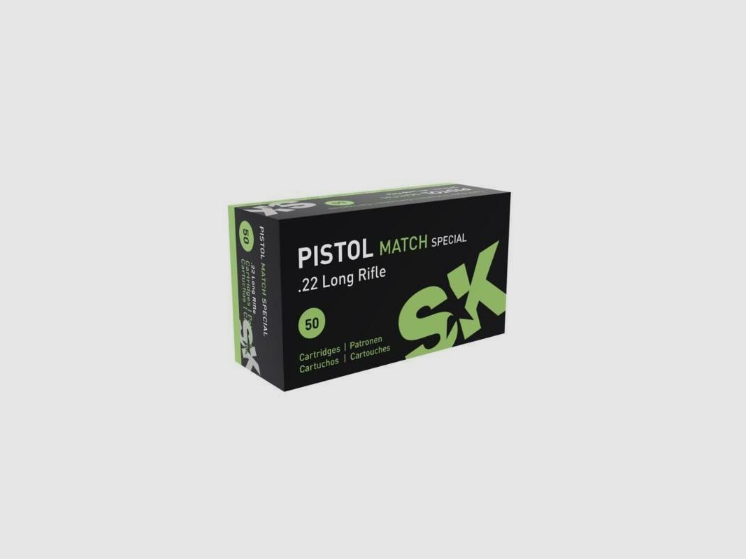 SK 40grs Pistol Match Special 50S .22lr