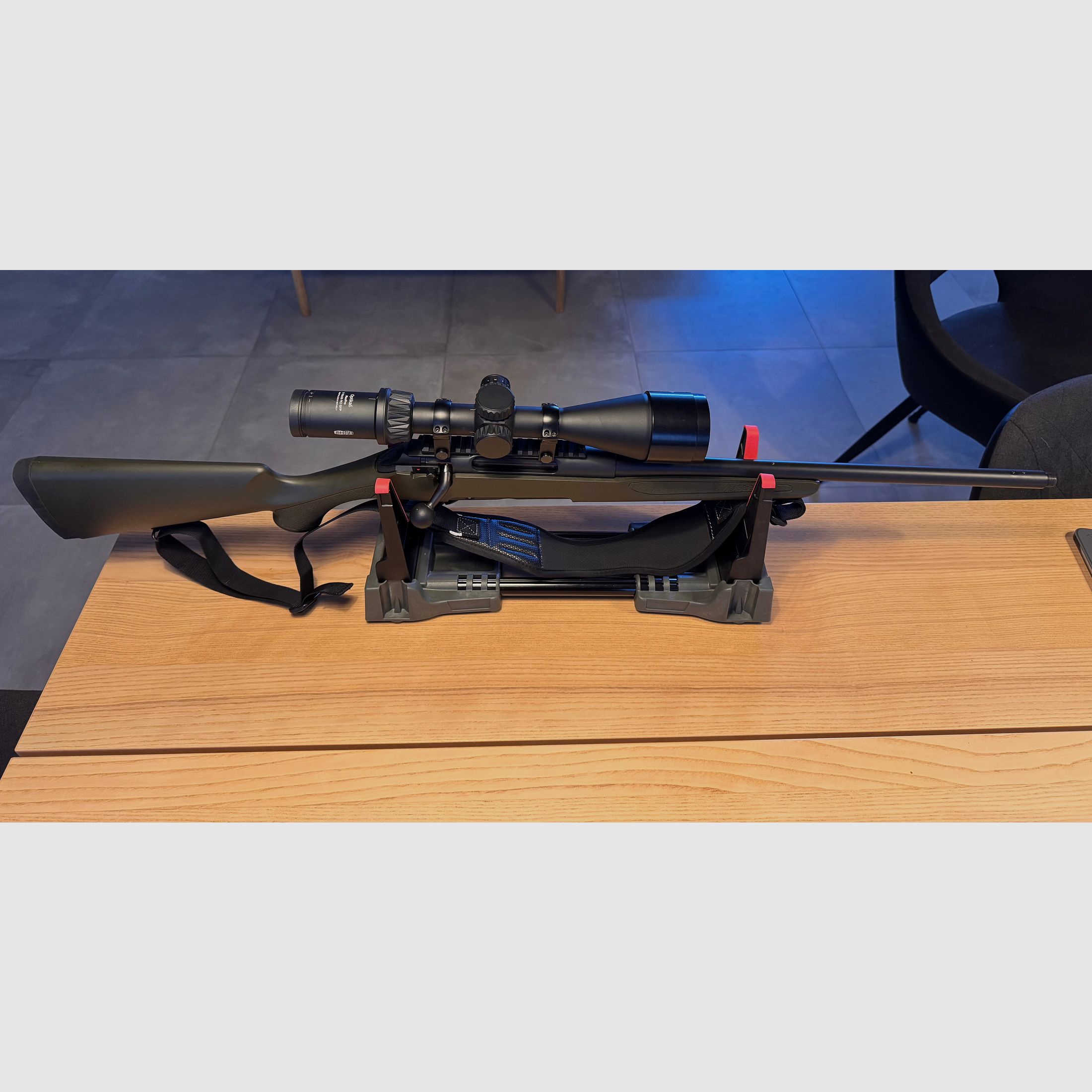 Haenel  Jaeger 10 mit Meopta Optika6 3–18x56 RD  inkl. PräziseJagen Adapter