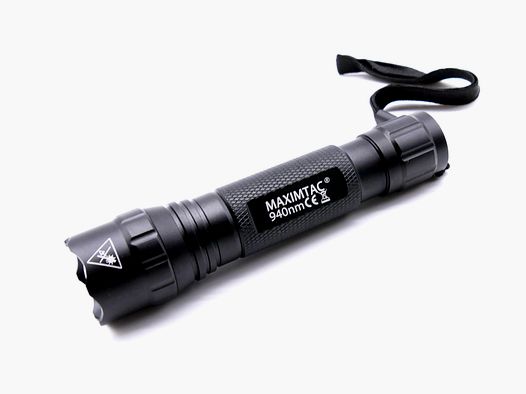 Maximtac 13.032 IR-940 Gen 2 Taschenlampe für Nachtsichtgeräte fokussierbarer IR Aufheller