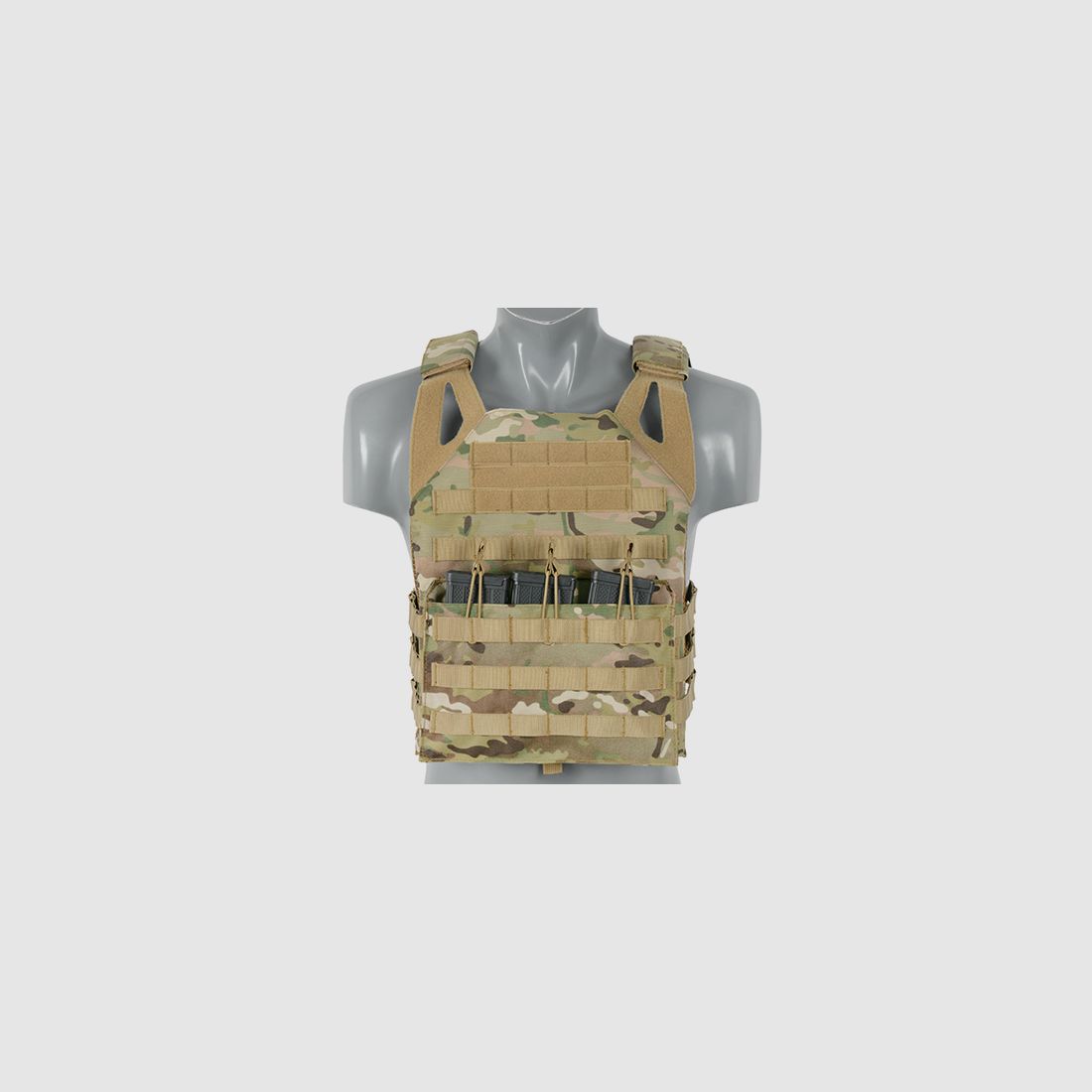 Jump Plate Carrier V2 (Size Large) - Multicamo [8FIELDS]