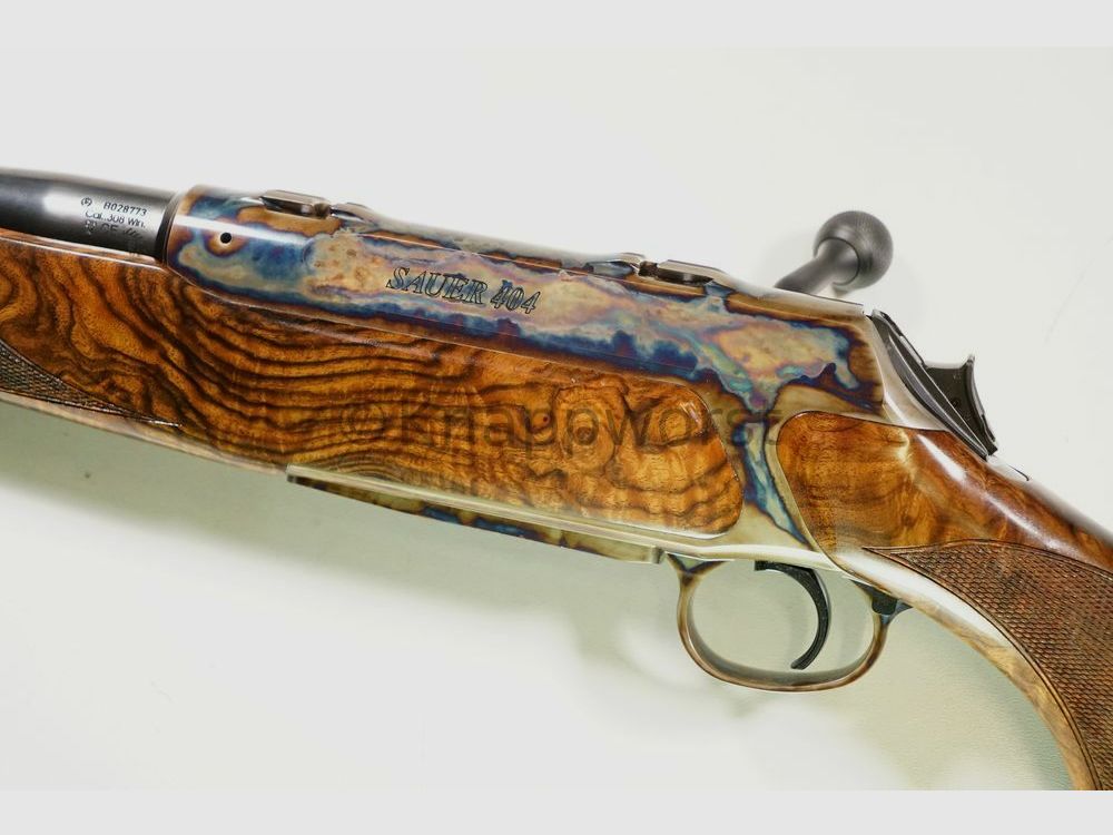 Sauer & Sohn Sauer 404 Custom endurecido en colorido