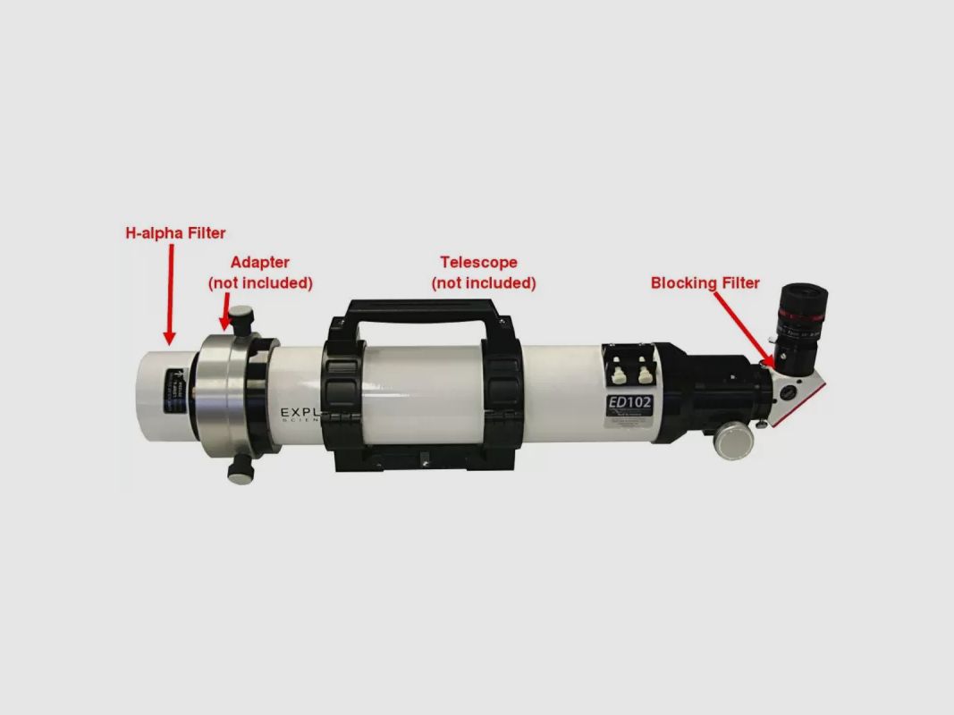 H-Alpha Sonnenfilter LUNT LS50FHa/B1800d1, Bild 5 von 11