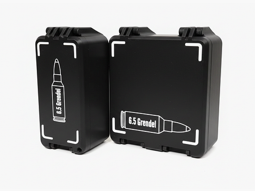 Filamelt Munitionsbox / 6.5mm Grendel / 'Klapp- / Rastdeckel' / Patronenbox, Ammo Box
