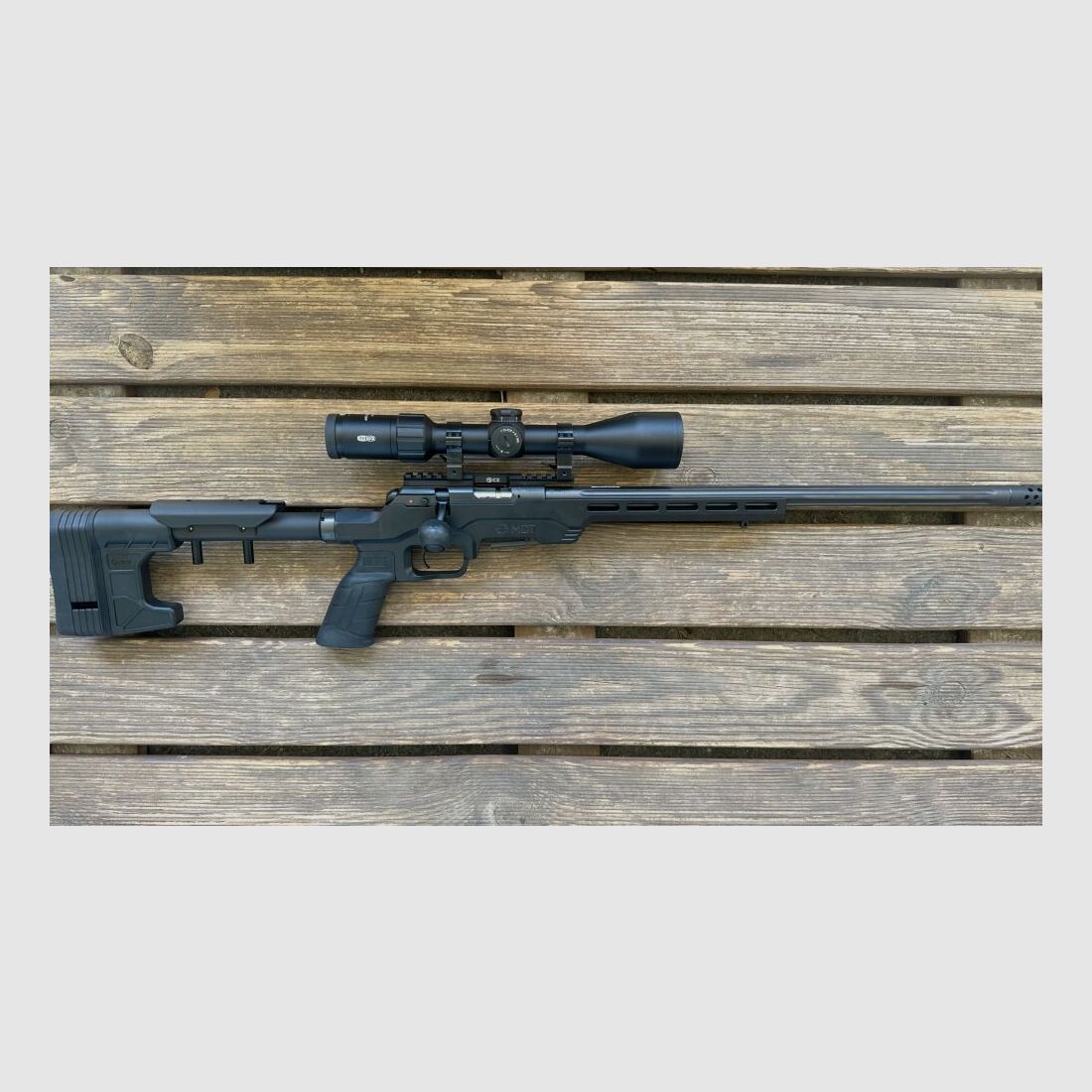 CZ Uhersky Brod 457 mit Meopta 3 - 15x 50 RD SFP .22lr
