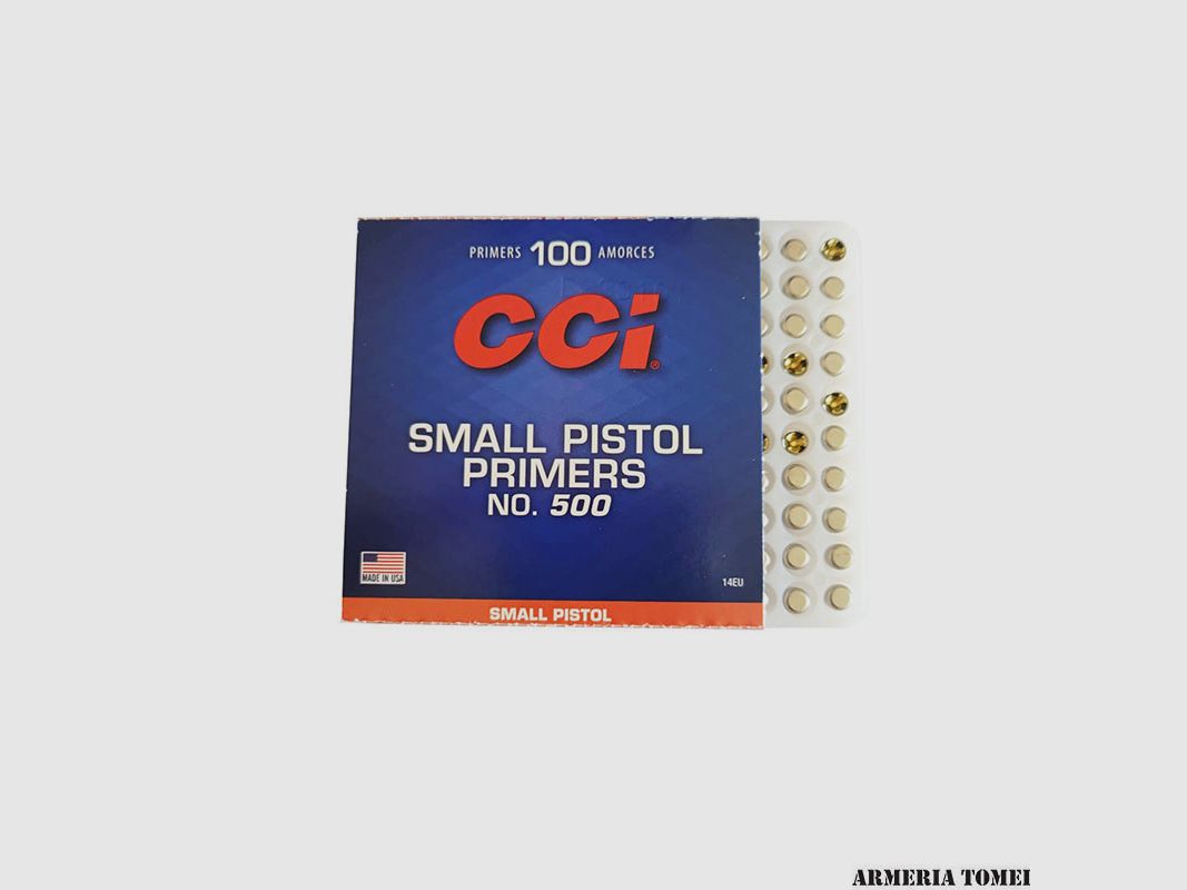 CCI – PRIMERS 500 SMALL PISTOL