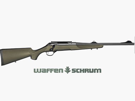 Haenel Jaeger 10 Green Softtouch Picatinny-Schiene / Semi-Weight