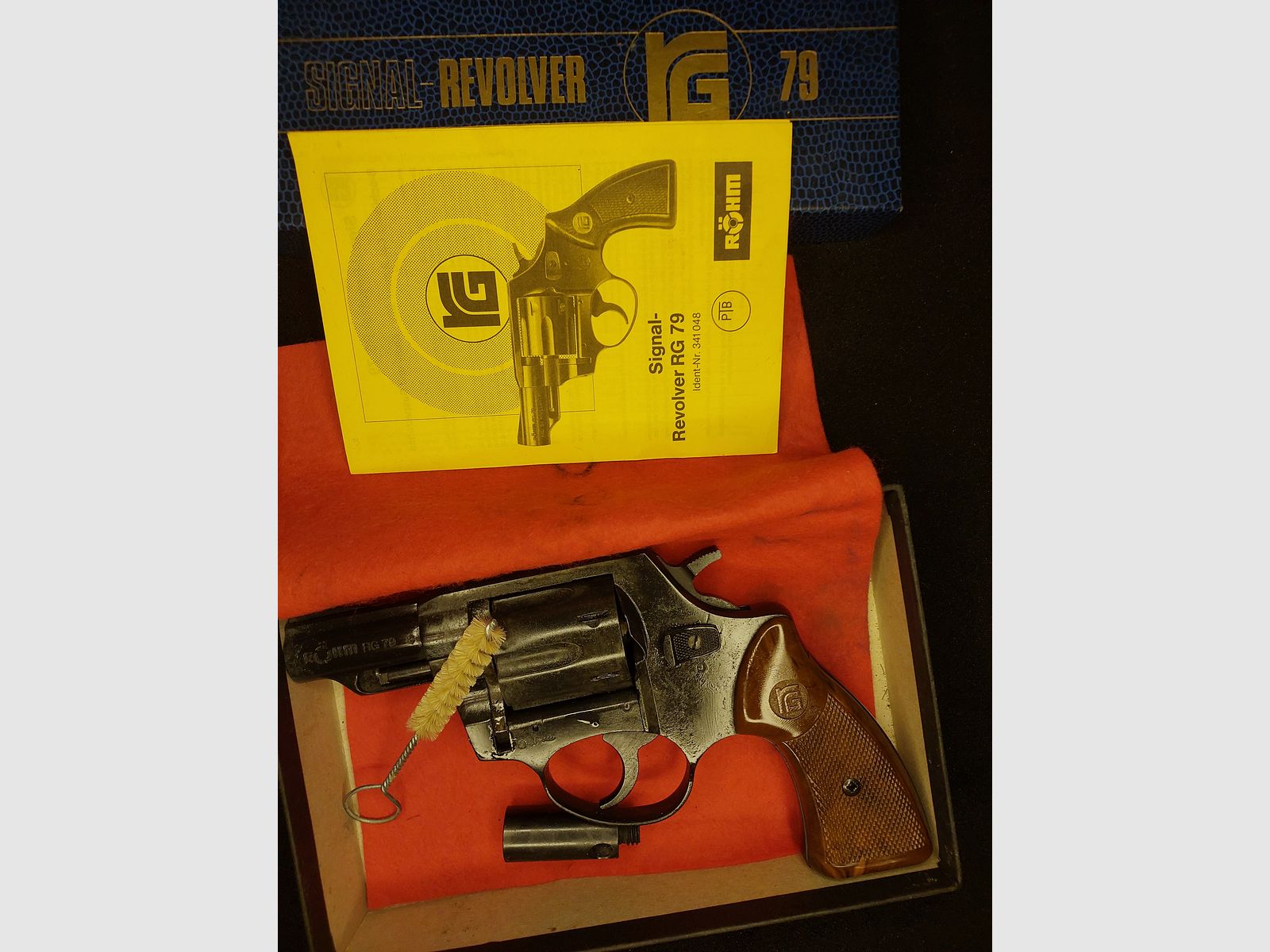 Röhm RG79 Schreckschuss Revolver brüniert (PTB 341) Rg 79 OVP