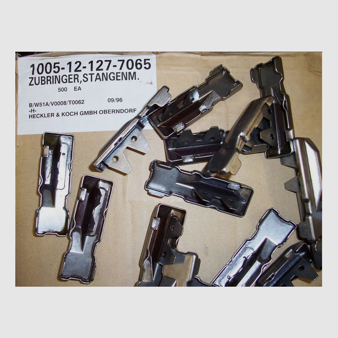 Transporte, barra del cargador HK G3 NUEVO H&K Heckler und Koch GmbH Oberndorf a.N.