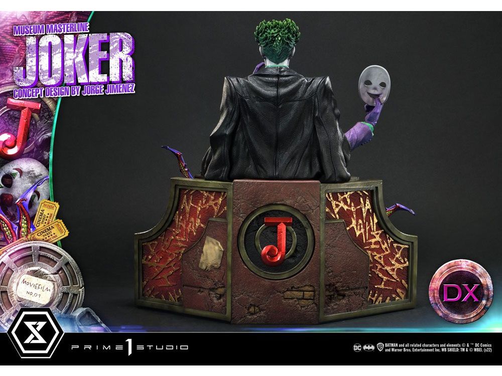 DC Comics Statue 1/3 The Joker Deluxe Bonus Version Concept Design by Jorge Jimenez 53 cm | 43048