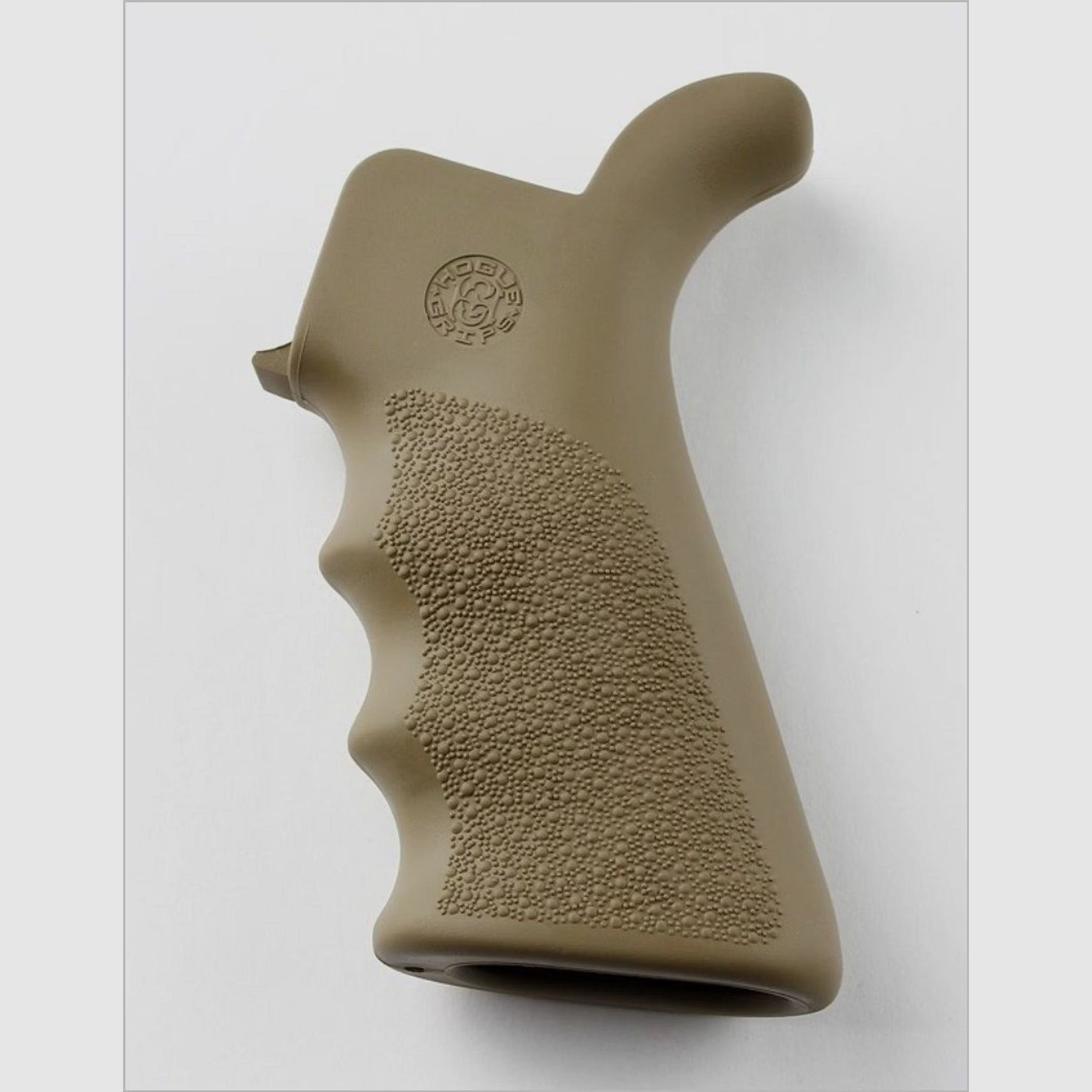 Hogue Rubber Grip Colt AR-15 Flat Dark Earth, con Ranuras para Dedos