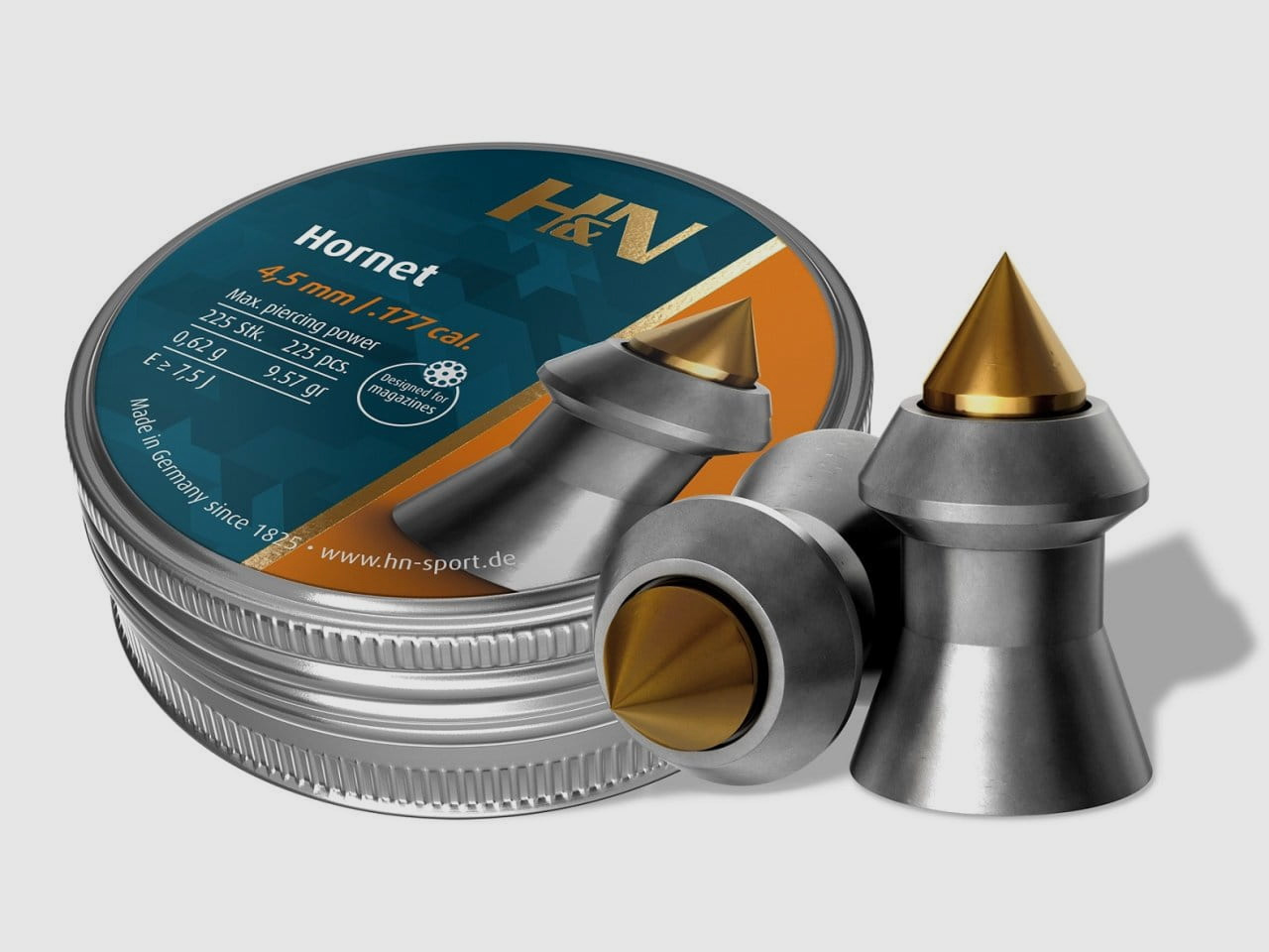 H&N Hornet Diabolo 4,5 mm - 225 pz.