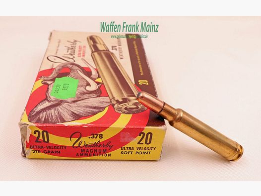 Weatherby - USA Cartucce per fucile .378 WBY Mag