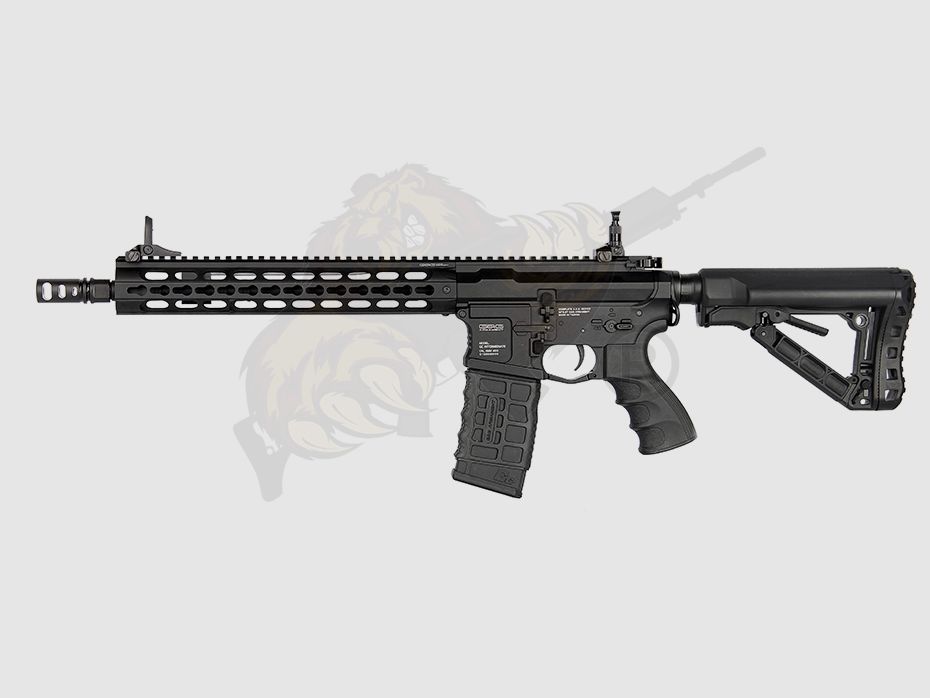G&G GC16 WARTHOG 12" mit ETU in Schwarz Airsoft S-AEG frei ab 18