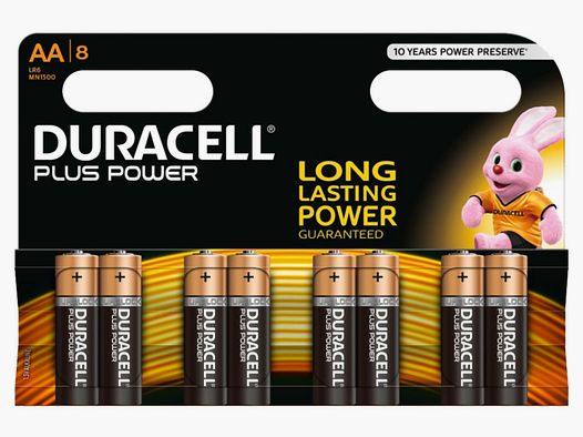 Duracell Batterien AA, LR06/MN1500 1,5 V