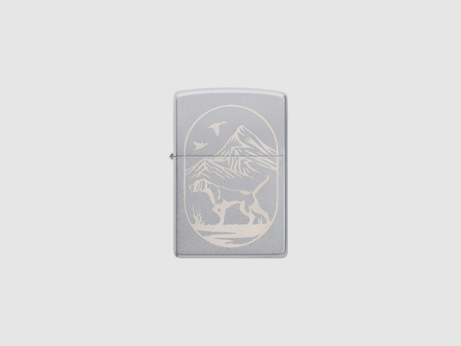 ZIPPO Sturmfeuerzeug Jagdhund