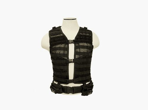 Gilet tactique molle a équiper taille L ( noir)