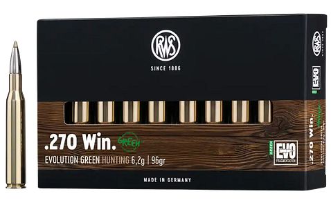 RWS .270 Win. Evo Green 6,2g/96grs.