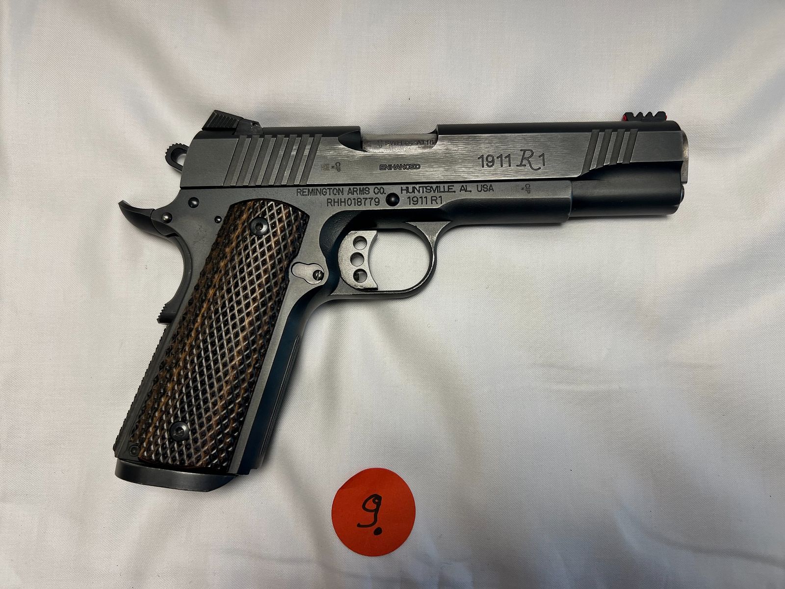 Remington 1911 R1 9 mm Luger – pistolet kat. B, oryginalne opakowanie – broń dziedziczona Vorarlberg, zdjęcie 3 z 6