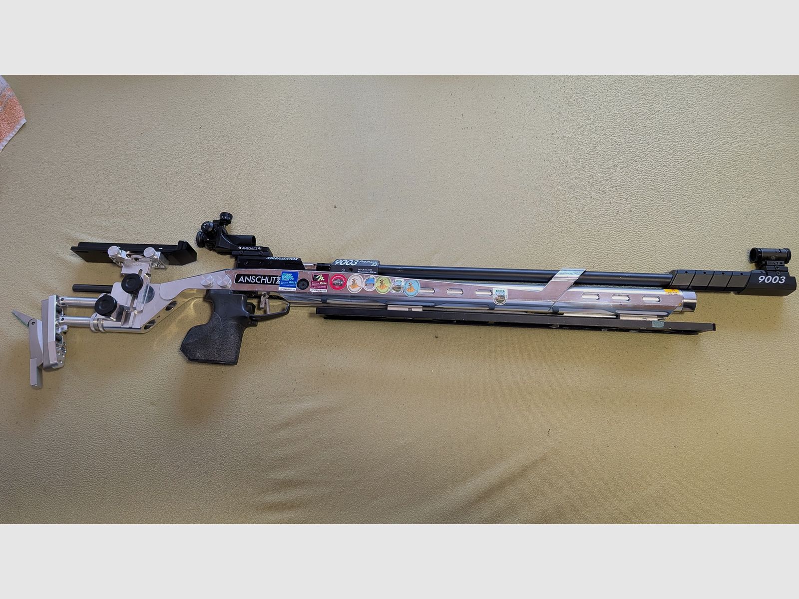 Air rifle Anschütz 9003 Precise rest