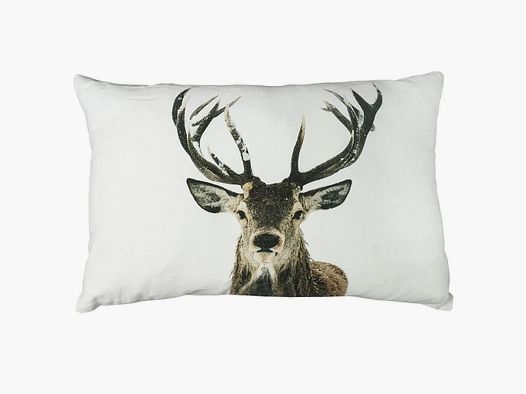 Coussin LivingActive Cerf Rouge Neige