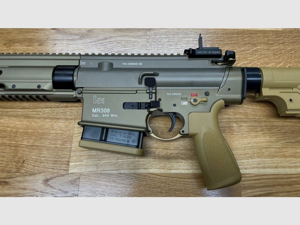 Heckler & Koch MR308 A3 13" - halbautom. Büchse .308 Win. Farbe sandfarben / RAL8000 - H&K MR 308 A3 - zivile Version des H&K 417