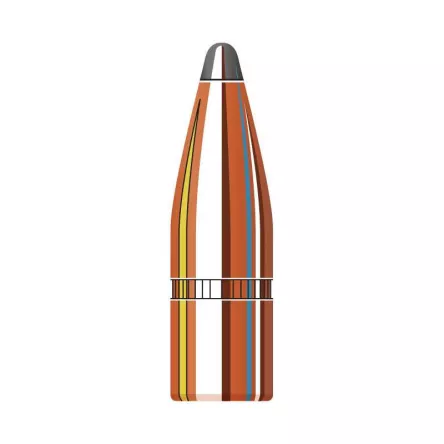 Pociski Hornady 6,5mm .264 Interlock SP 129gr (100szt) (2620), zdjęcie 2 z 2