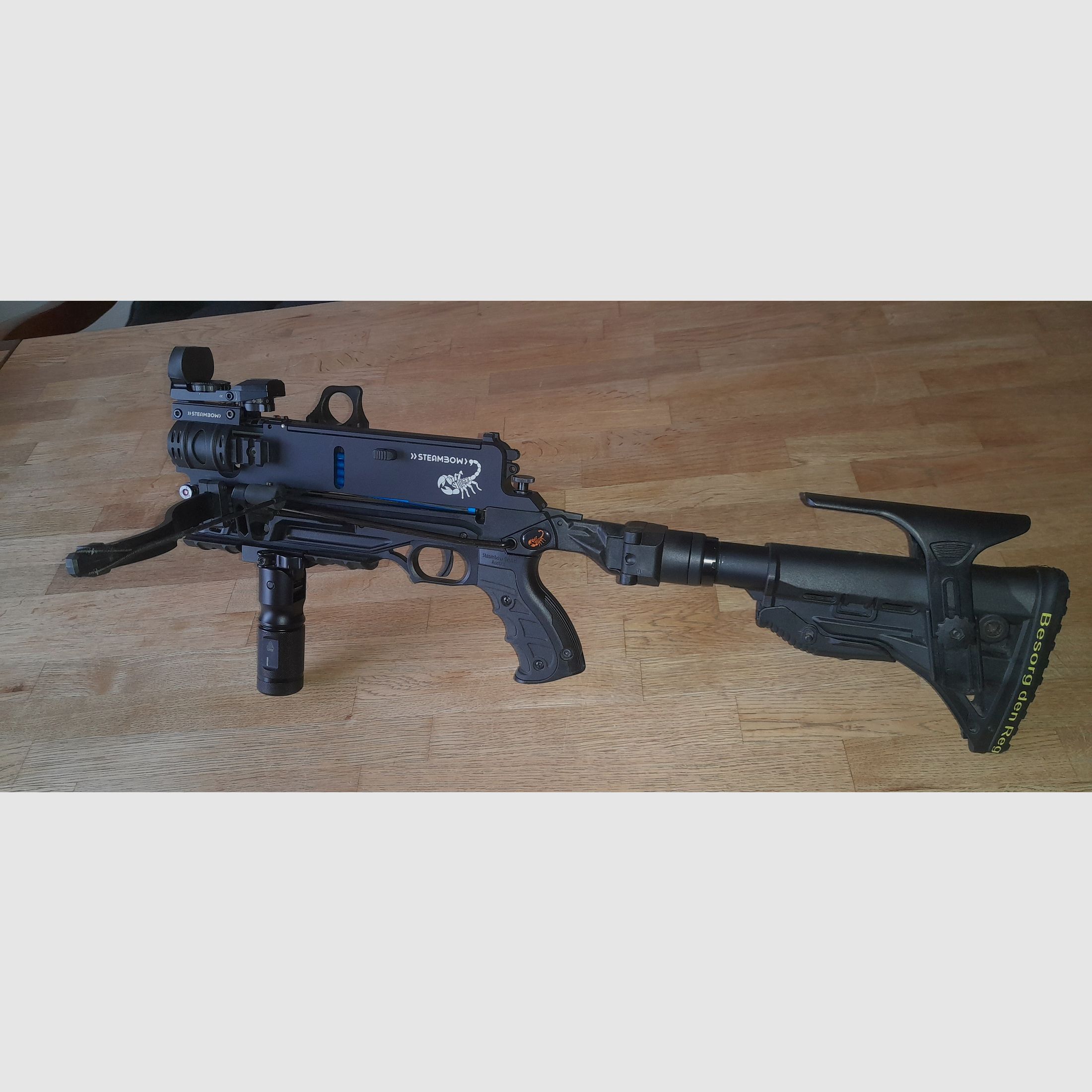 Steambow Stinger AR6 Metallmagazin-Variante