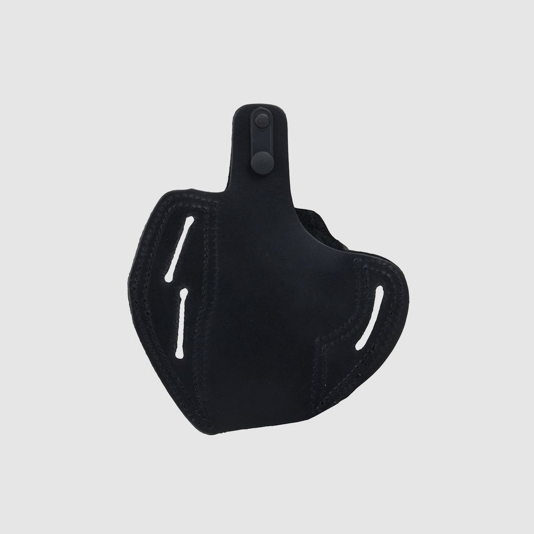 Schnellziehholster Formholster GĂĽrtelholster fĂĽr Schreckschuss Pistole RĂ¶hm RG 96 Leder schwarz