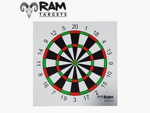 Tarcze strzeleckie 14 x 14 cm Darts