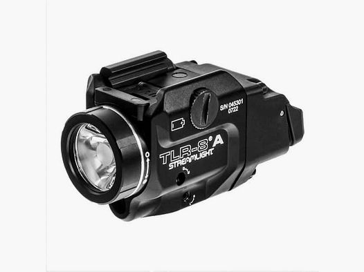 Streamlight TLR-8A Weapon Flashlight - 500 lumens, Red Laser