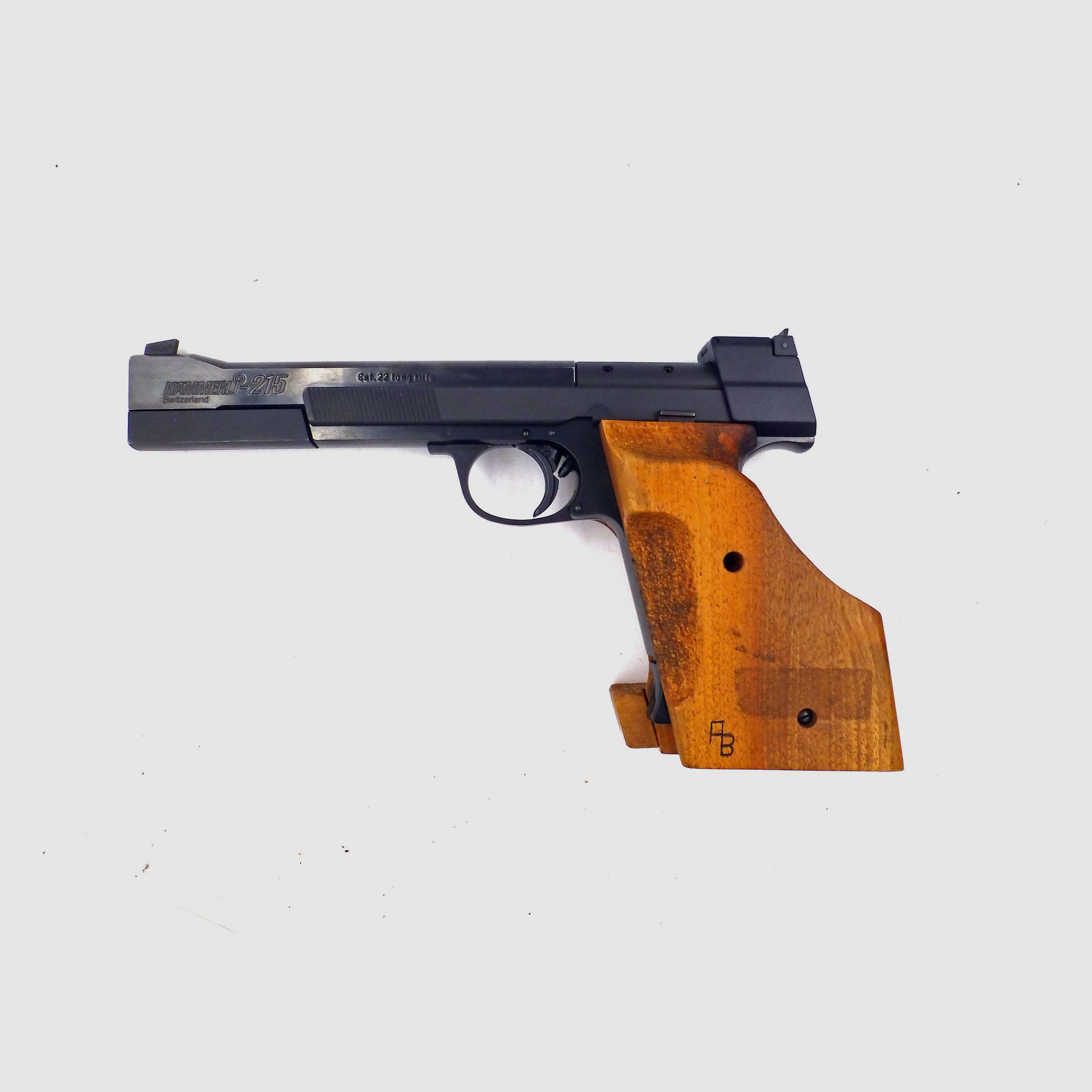 Pistola HAMMERLI 215, calcio Morini, immagine 2 di 2