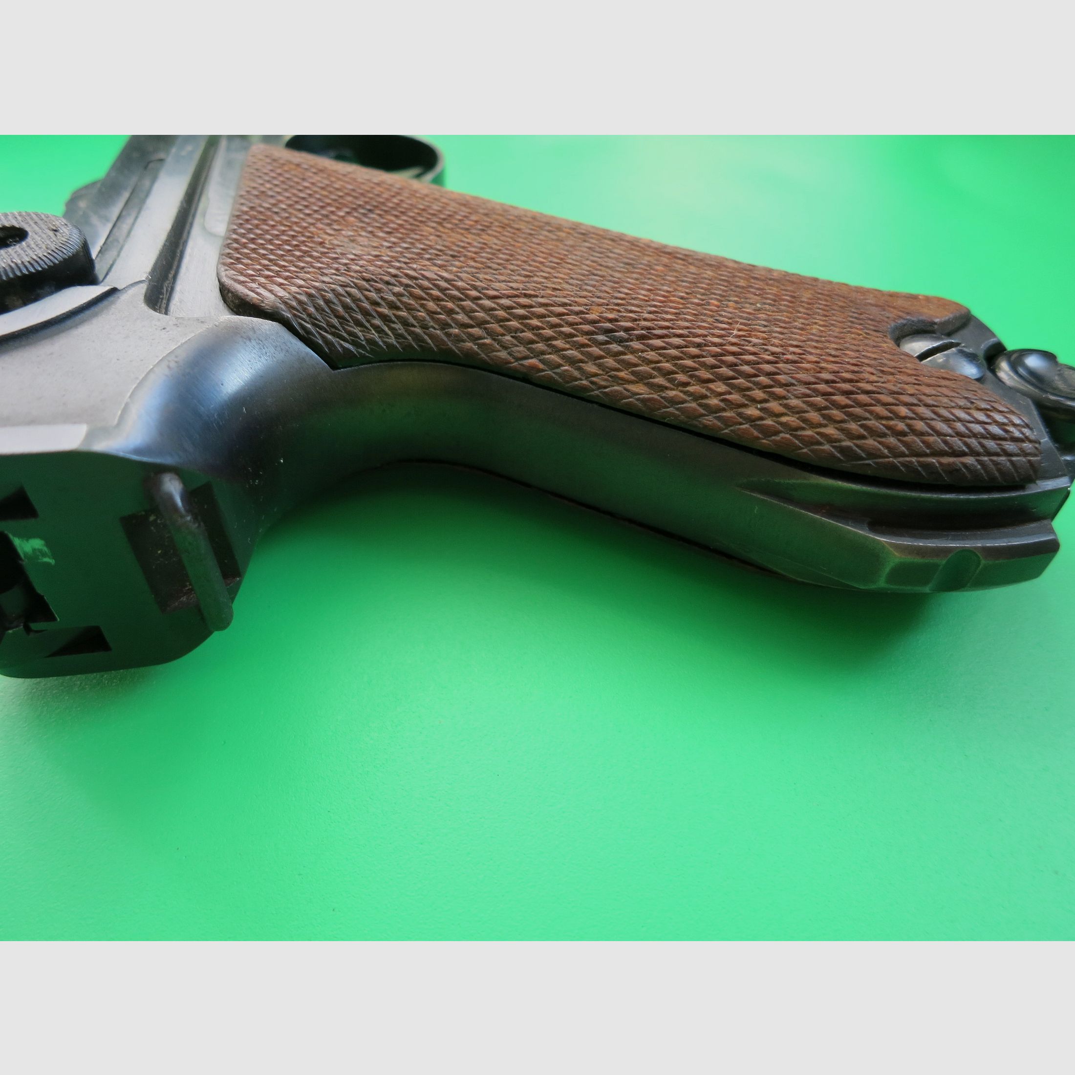 Mauser Oberndorf 42 byf 1937, Pistol 08 P08, 9 mm Luger, WaA, revised!     #78, image 6 of 14