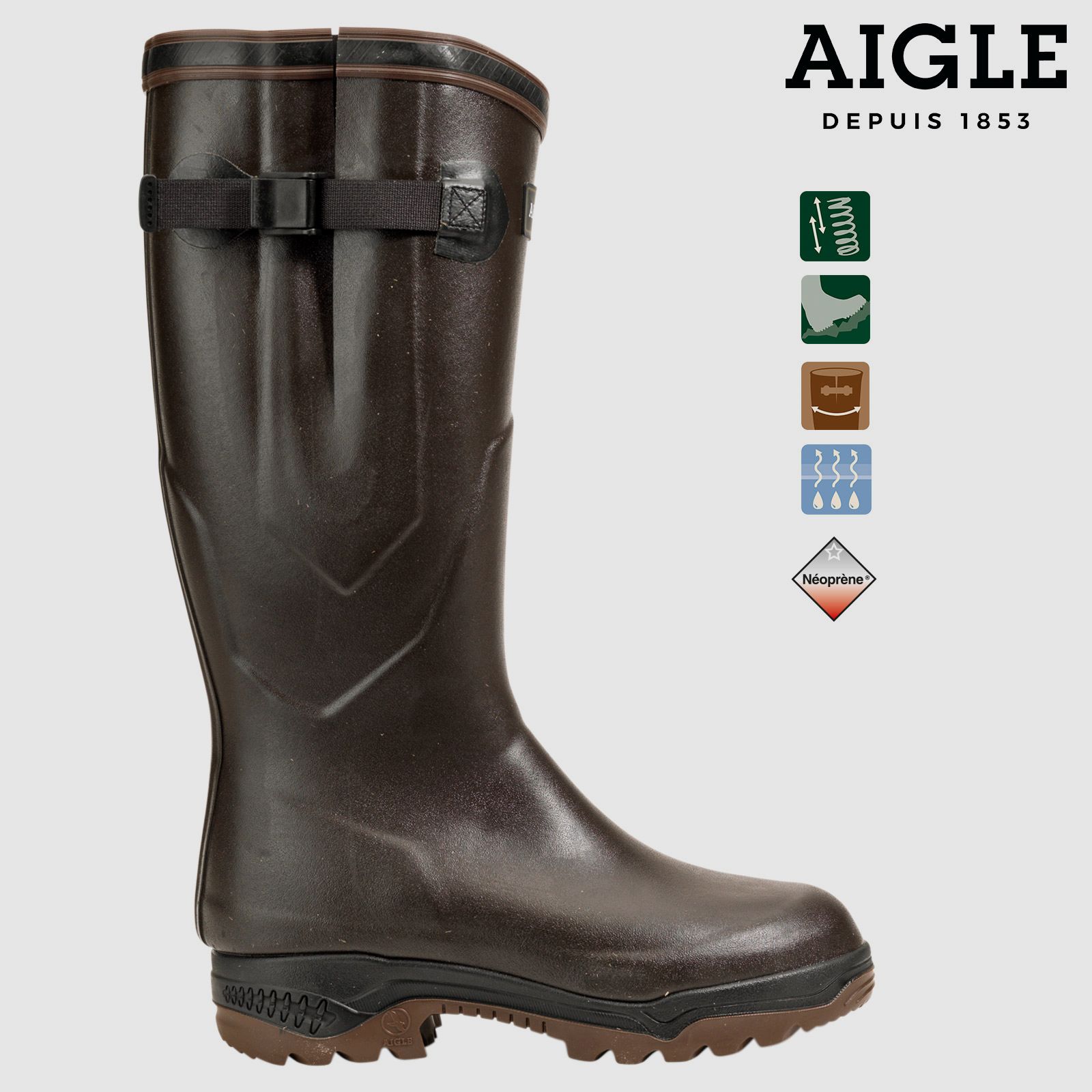 AIGLE PARCOURS® 2 Iso marron