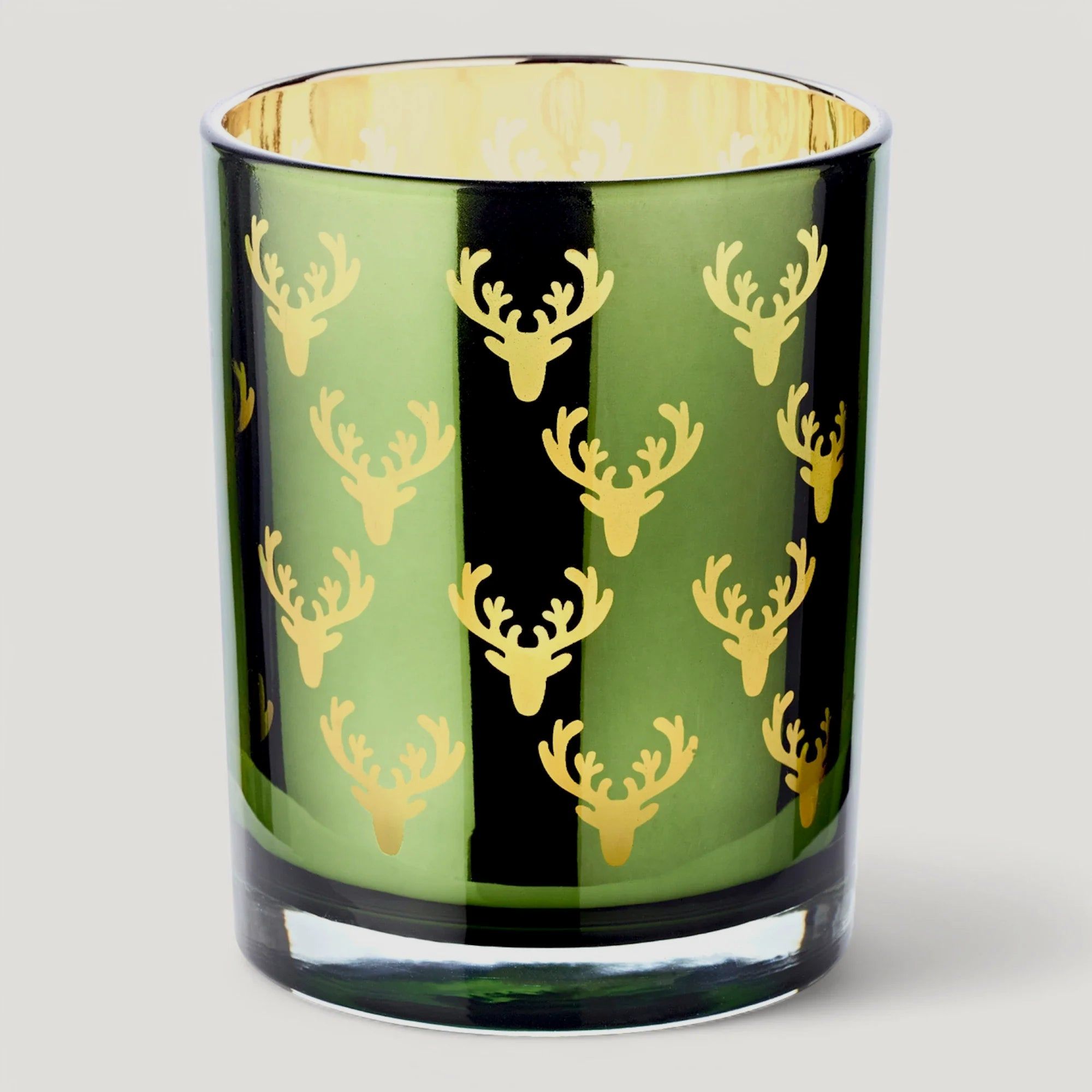 Teelichtglas Hirsche