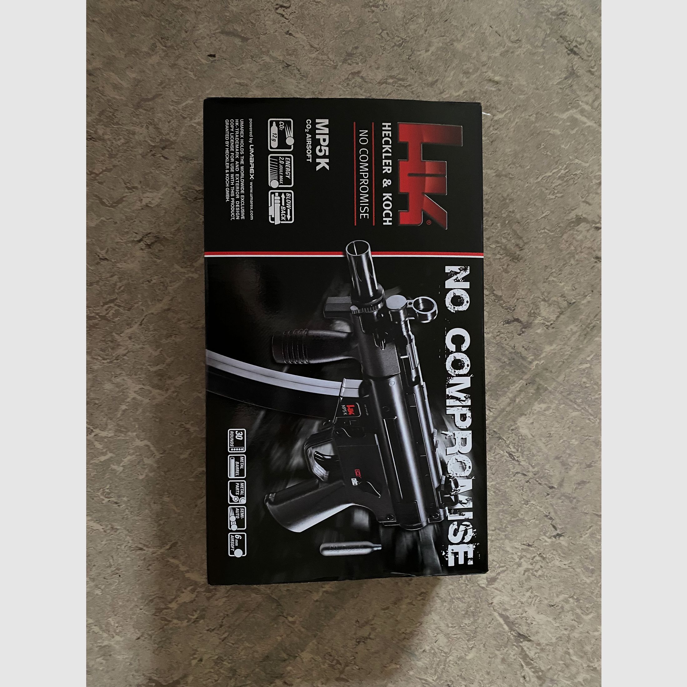 MP5k Gas BB schnell wie neu