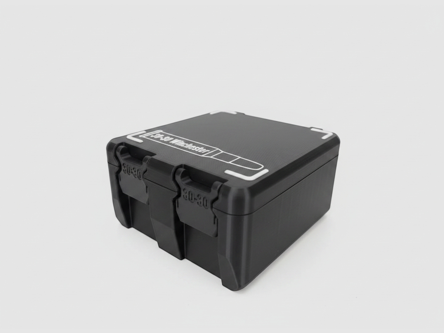 Filamelt Munitionsbox / 30-30 Winchester / 'Klapp- / Rastdeckel' / Patronenbox, Ammo Box