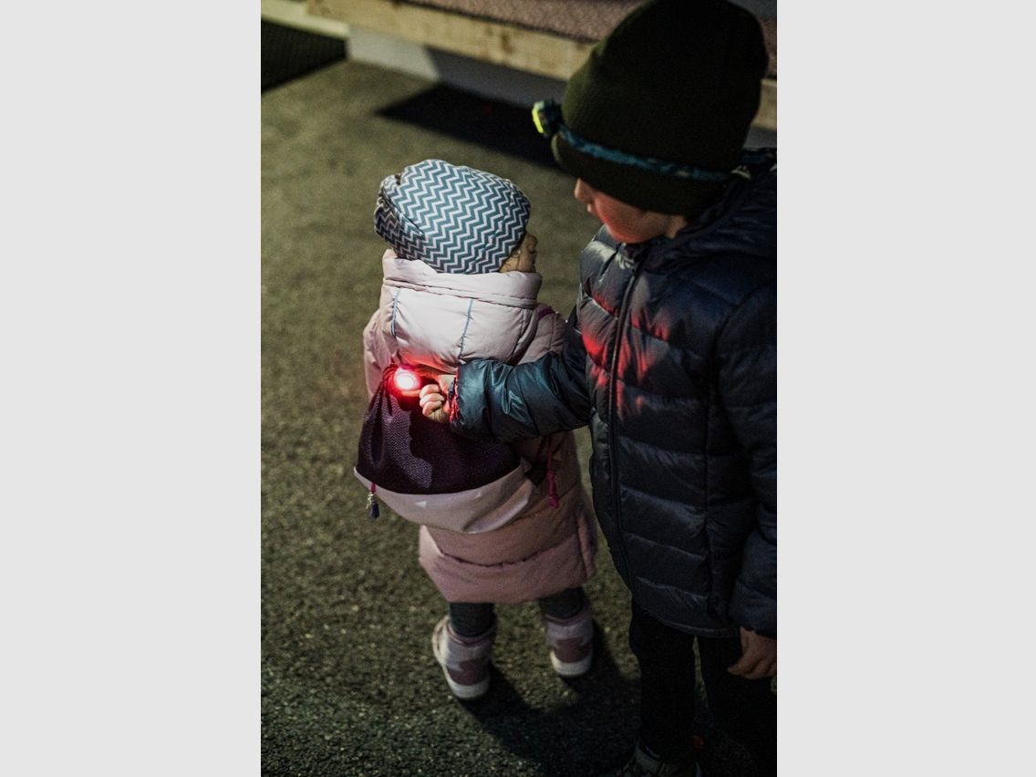 Ledlenser 502535 Lampada frontale per bambini KIDLED4R verde 40 Lumen