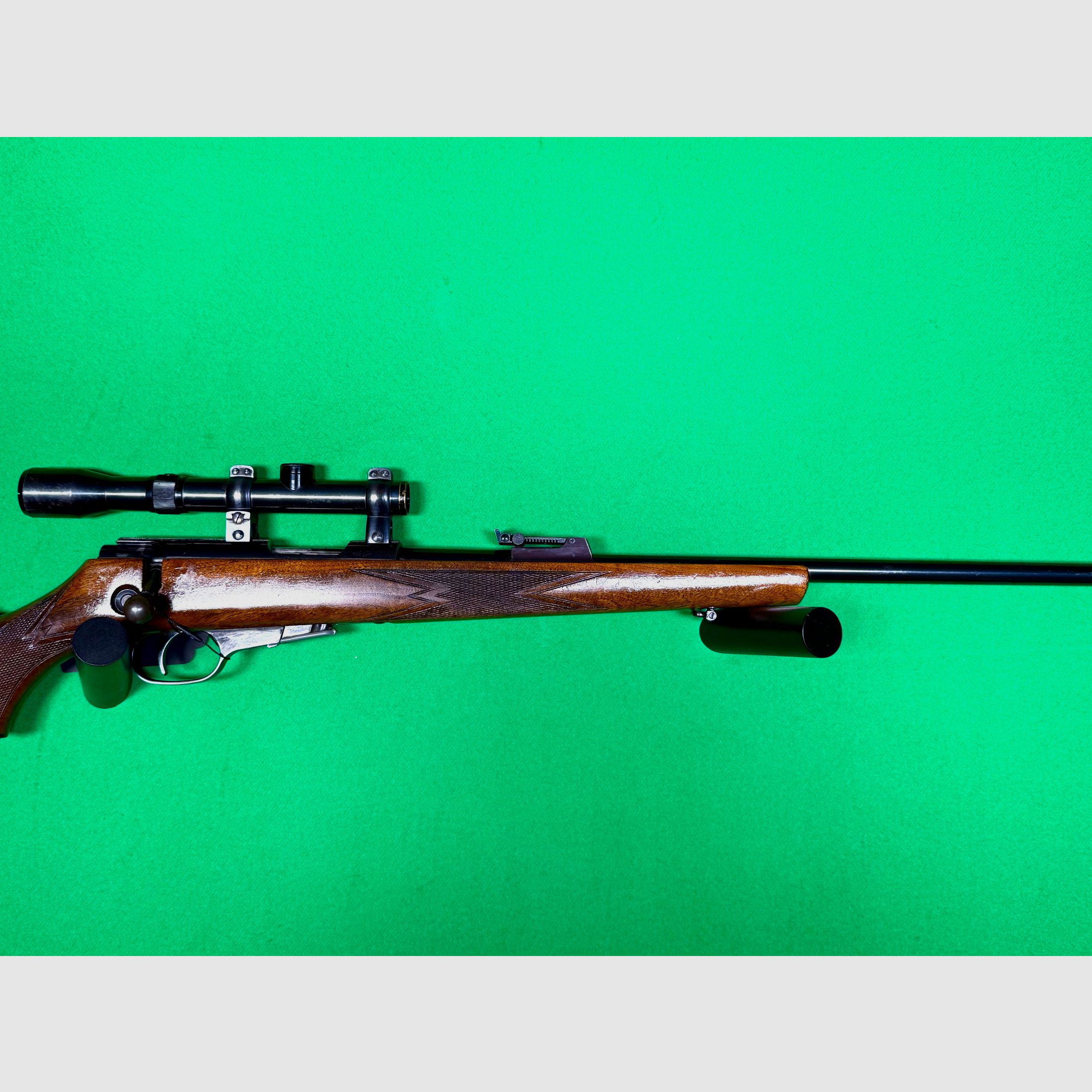 Carl Walther Kleinkaliber-Repetierbüchse in .22lr mit ZF